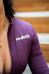 ALYA – Pull de sport femme zippée à manches longues