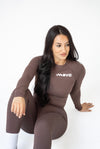 MAKENA – T-shirt de sport femme à manches longues